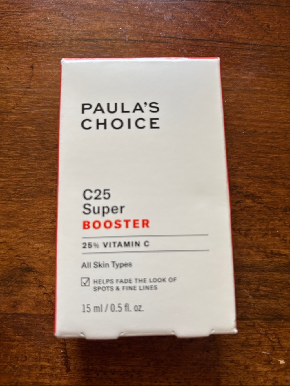 Paula's Choice White and Red C25 Super Booster new in box